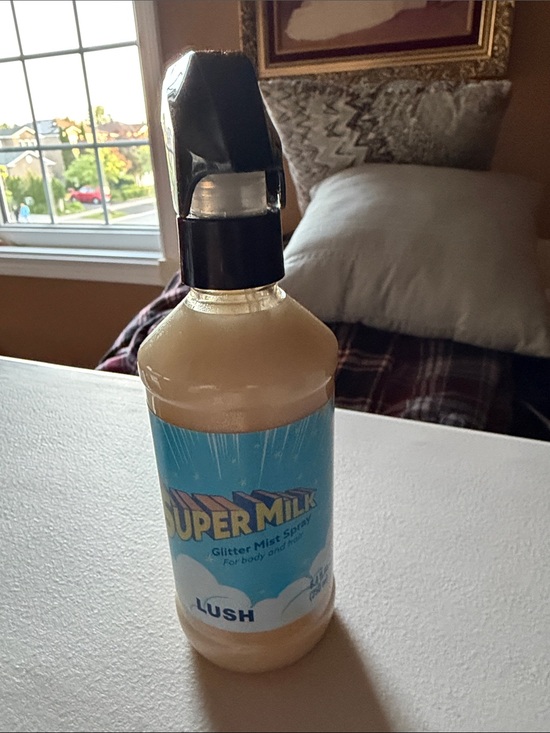 Lush Other - Lush Supermilk Glitter Mist Spray - Cream with Blue Label 250ml